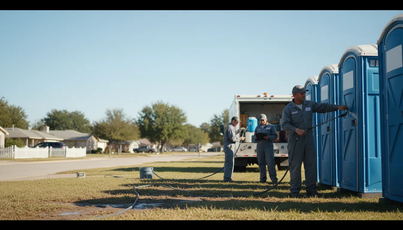 Long-Term Portable Toilet Rental in Simpsonville, SC near me